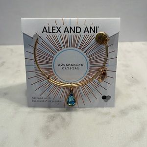 Brand New Alex and Ani Swarovski crystal bracelet